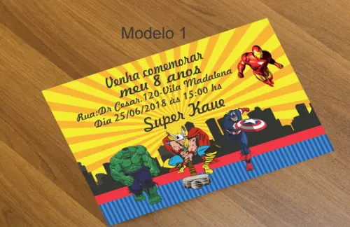Convite 16x11-vingadores