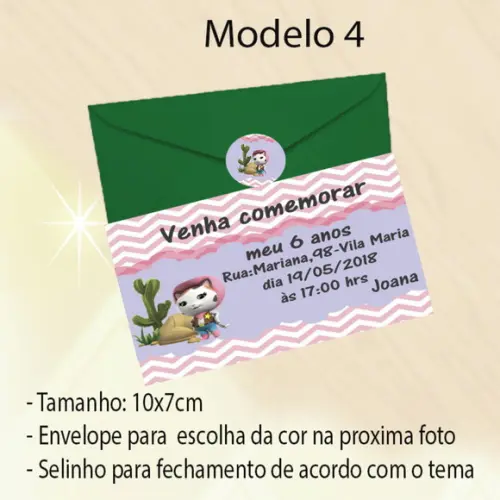 Convite- Sheriff Calie do Oeste