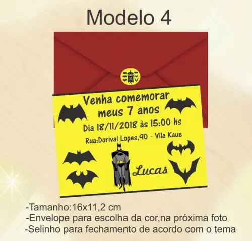 Convite-batman
