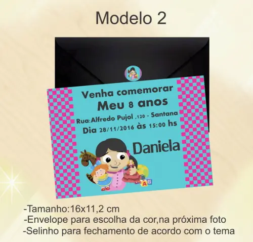Convite-boneca