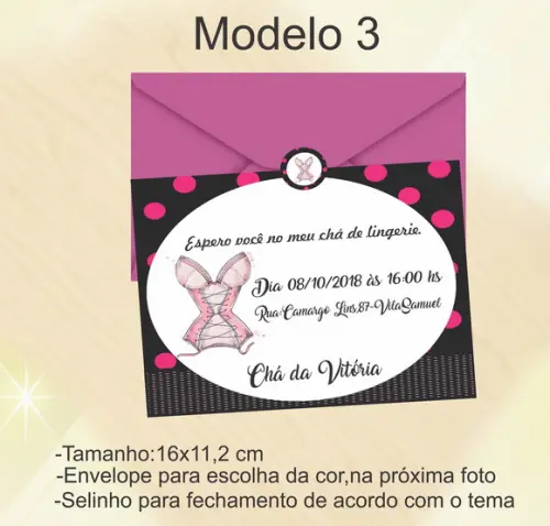 Convite-chá de Lingerie#2