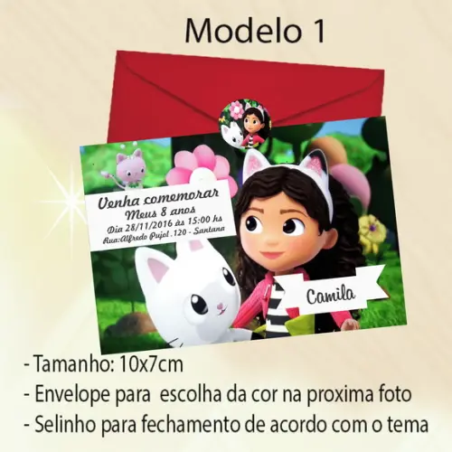 Convite-gabi Casa Mágica