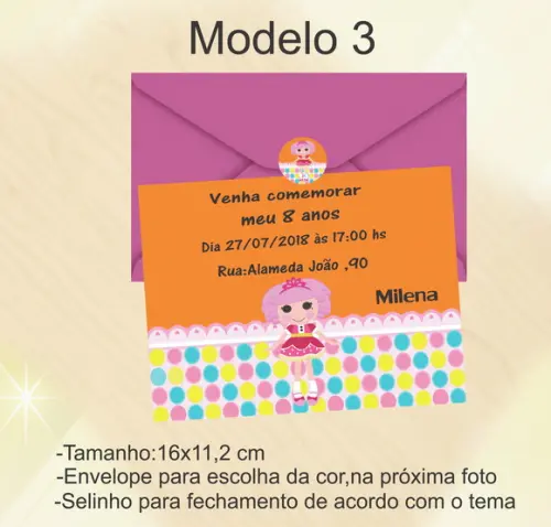 Convite-lalaloopsy