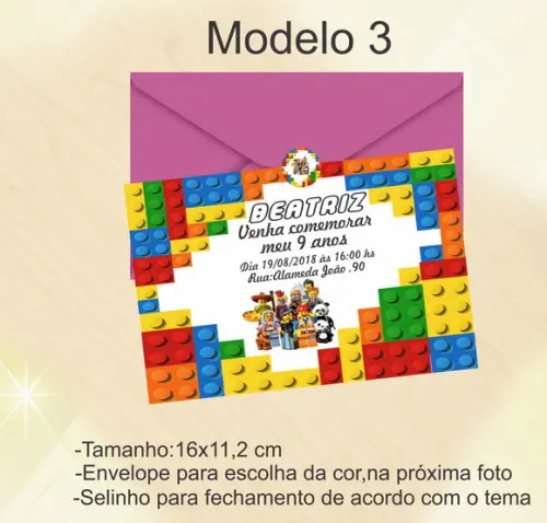 Convite-lego