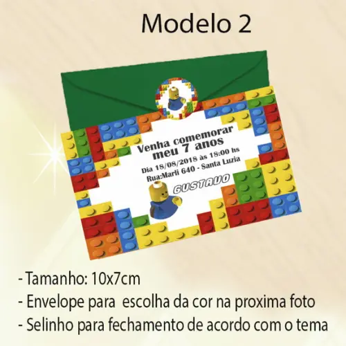 Convite-lego