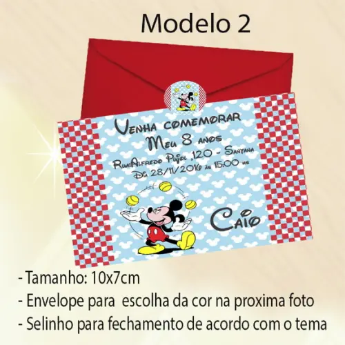 Convite-mickey
