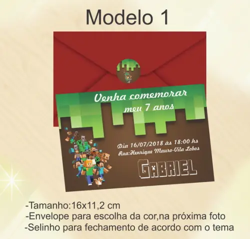 Convite-minecraft