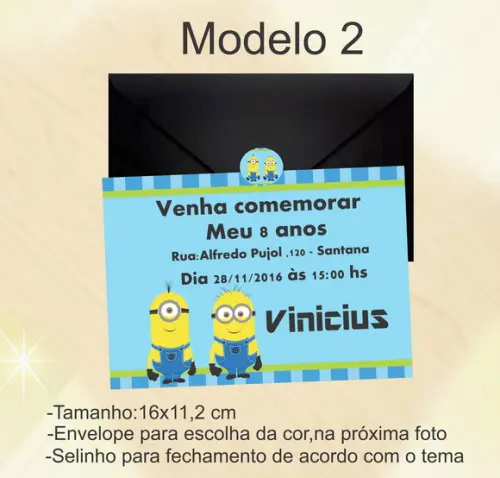Convite-minions
