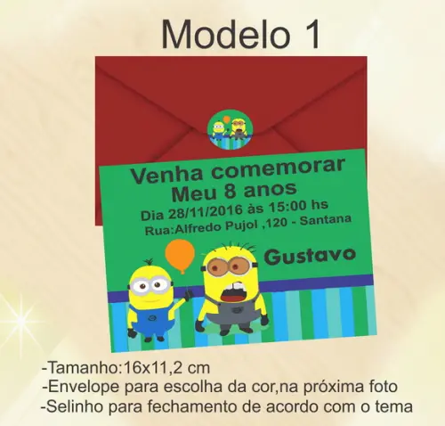 Convite-minions