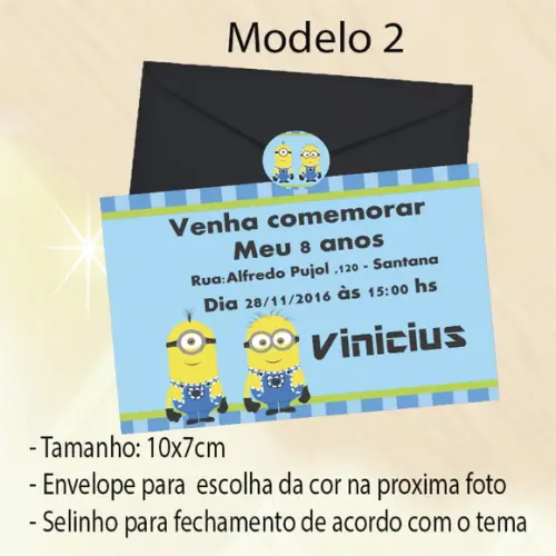 Convite-minions