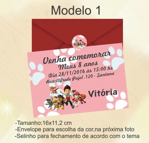 Convite-patrulha Canina