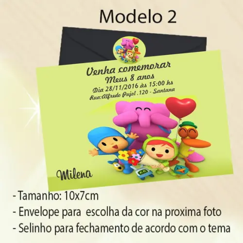Convite-pocoyo