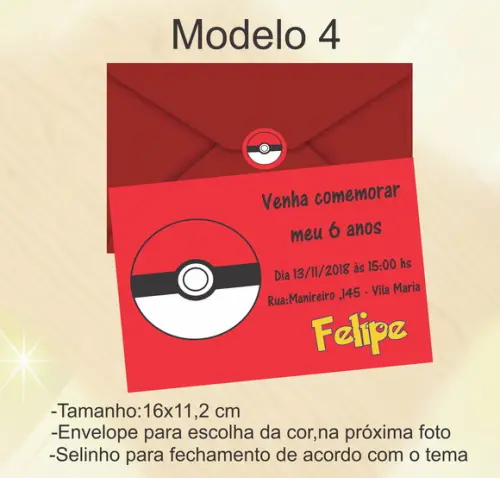 Convite-pokemon