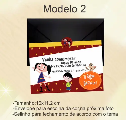 Convite-show da Luna