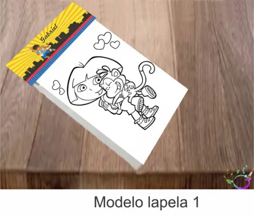 Desenhos de Colorir- Dora