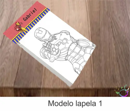 Desenhos de Colorir- Homem de Ferro