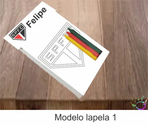Desenhos de Colorir-(3 Giz de Cera) Sp