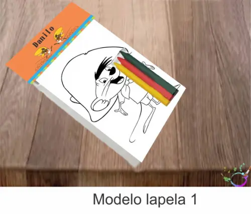 Desenhos de Colorir-(3 Giz de Cera)ligeirinho