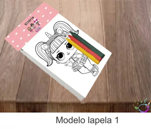 Desenhos de Colorir-(3 Giz de Cera)lol