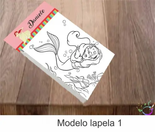 Desenhos de Colorir-ariel