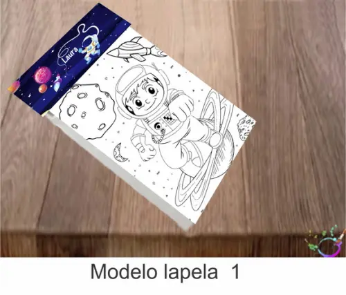 Desenhos de Colorir-astronauta