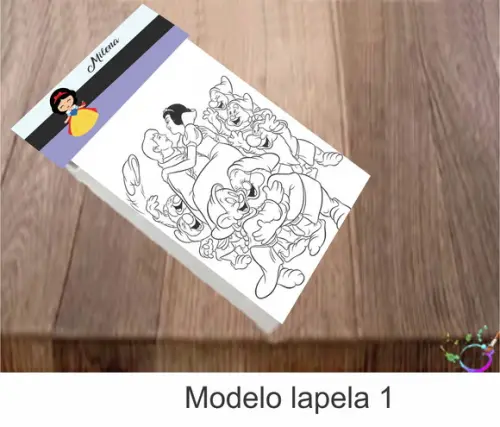 Desenhos de Colorir-branca de Neve