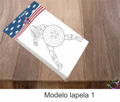 Desenhos de Colorir-capitão America