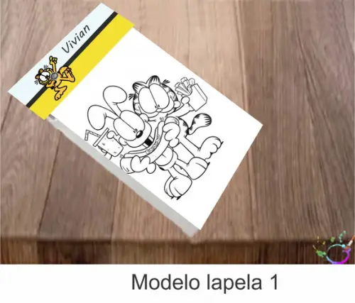 Desenhos de Colorir-garfield