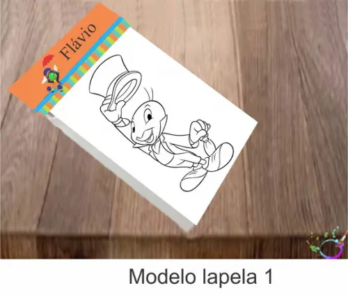 Desenhos de Colorir-grilo Falante