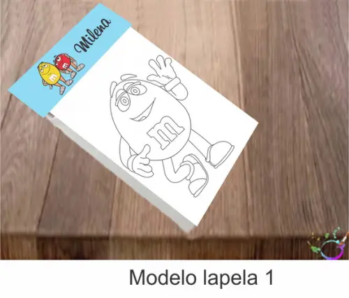 Desenhos de Colorir-m&m