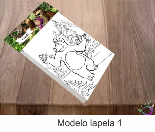 Desenhos de Colorir-masha