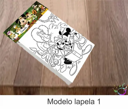 Desenhos de Colorir-mickey Safari