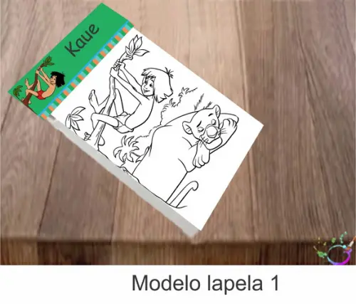 Desenhos de Colorir-mogli