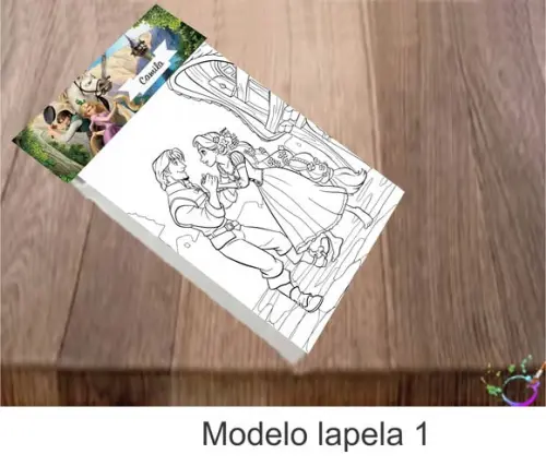 Desenhos de Colorir-rapunzel