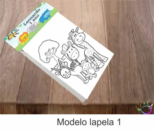 Desenhos de Colorir-safari