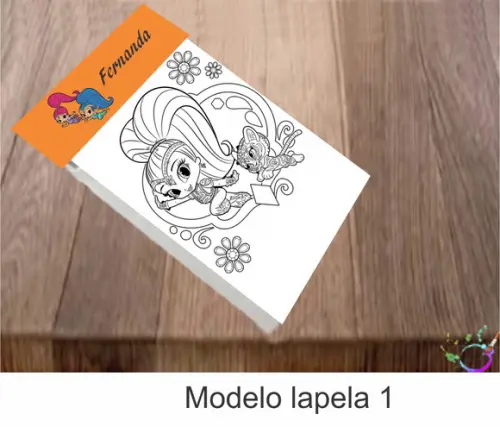 Desenhos de Colorir-shimmer Shine