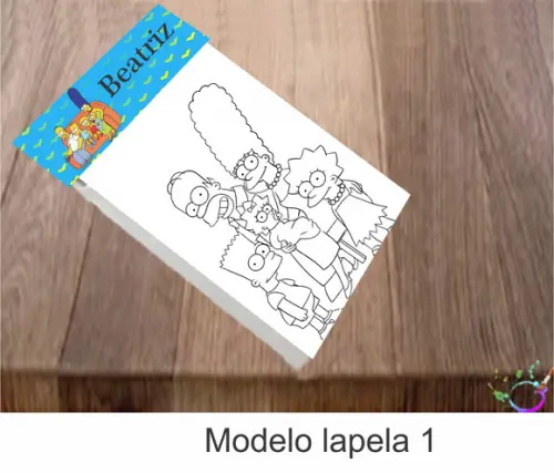 Desenhos de Colorir-simpson