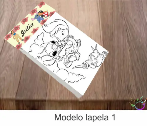 Desenhos de Colorir-stitch e Lilo