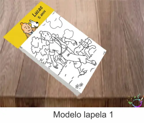 Desenhos de Colorir-tintim