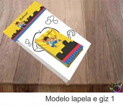 Desenhos de Colorir(caixa com Giz de Cera)- Dora