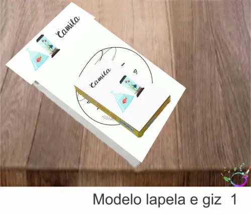 Desenhos de Colorir(caixa com Giz de Cera)-aquários