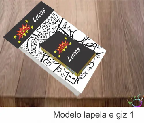 Desenhos de Colorir(caixa com Giz de Cera)-bomba