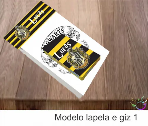 Desenhos de Colorir(caixa com Giz de Cera)-brasões Hogwarts