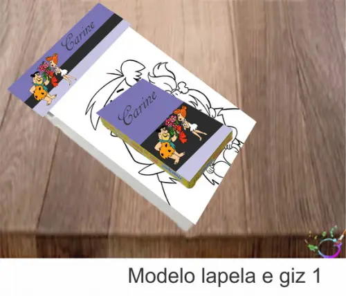 Desenhos de Colorir(caixa com Giz de Cera)-fred Flintstone