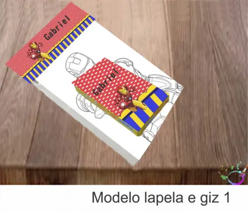 Desenhos de Colorir(caixa com Giz de Cera)-homem de Ferro