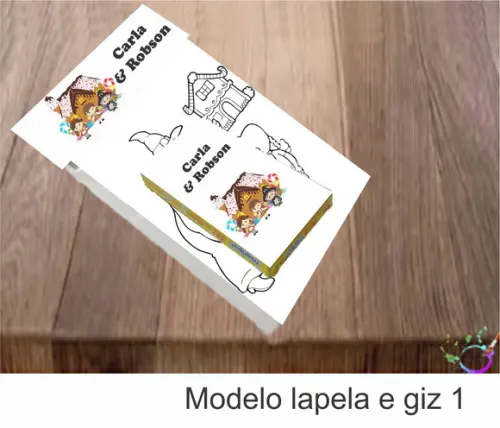 Desenhos de Colorir(caixa com Giz de Cera)-joão e Maria