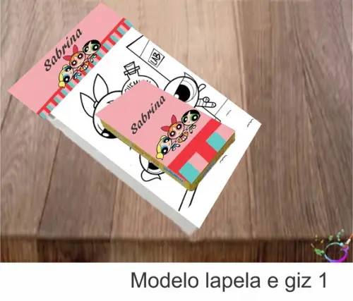 Desenhos de Colorir(caixa com Giz de Cera)-meninas Poderosas