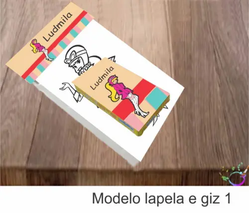 Desenhos de Colorir(caixa com Giz de Cera)-penelope Charmosa