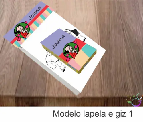 Desenhos de Colorir(caixa com Giz de Cera)-popai