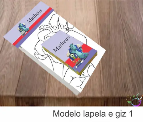 Desenhos de Colorir(caixa com Giz de Cera)-sullivan